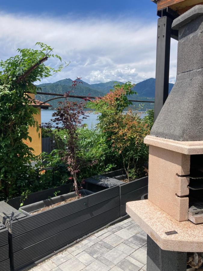 Bellissima Macie Lägenhet Miasino Exteriör bild